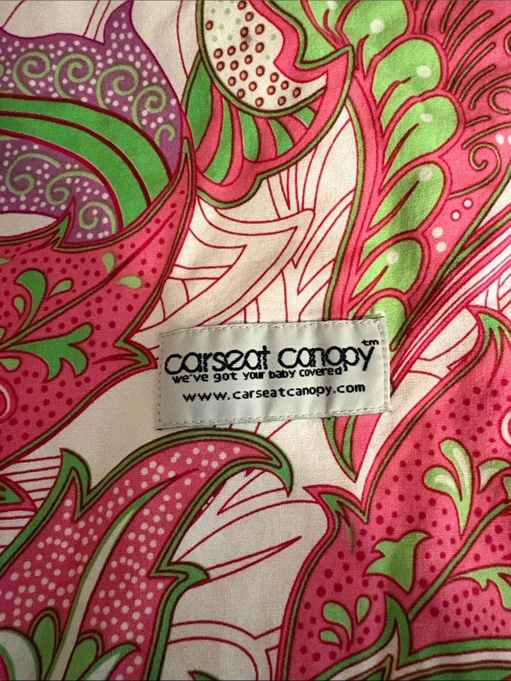 Car seat canopy